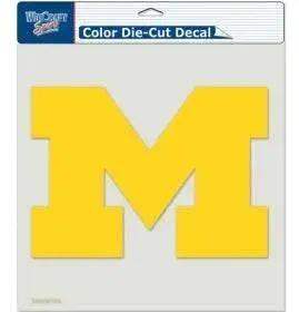  Michigan Wolverines Decal 8x8 Die Cut Color -  ToylandEU™