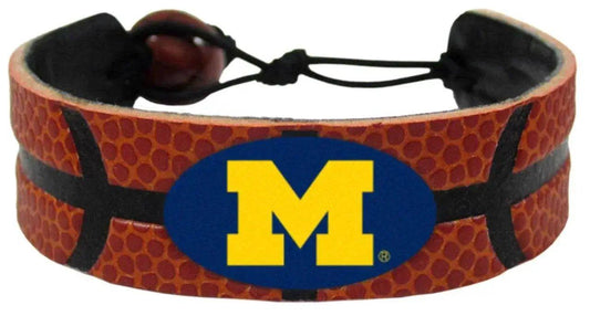  Michigan Wolverines Genuine Leather Basketball Bracelet -  ToylandEU™