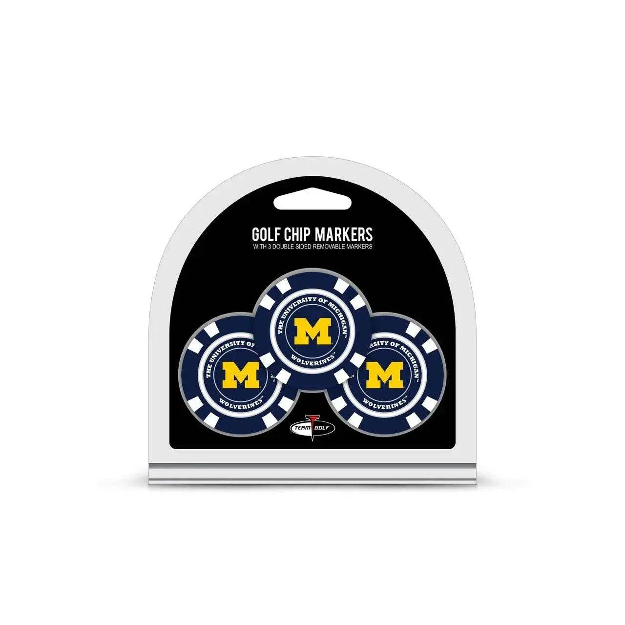  Michigan Wolverines Golf Chip With Marker 3 Pack Set -  ToylandEU™