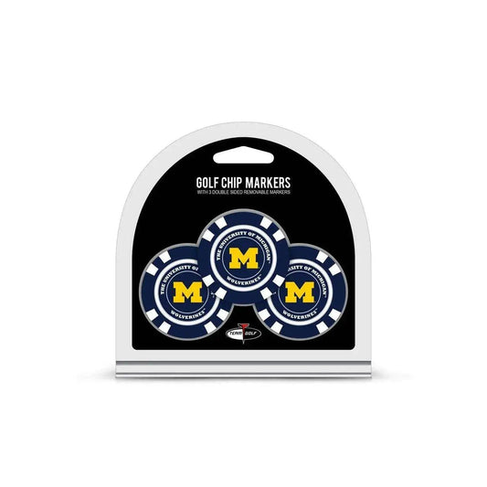  Michigan Wolverines Golf Chip With Marker 3 Pack Set -  ToylandEU™
