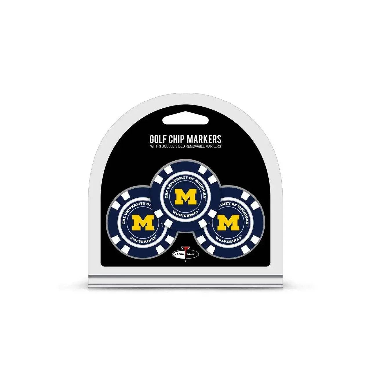  Michigan Wolverines Golf Chip With Marker 3 Pack Set -  ToylandEU™