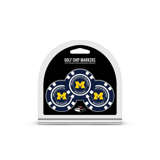  Michigan Wolverines Golf Chip With Marker 3 Pack Set -  ToylandEU™