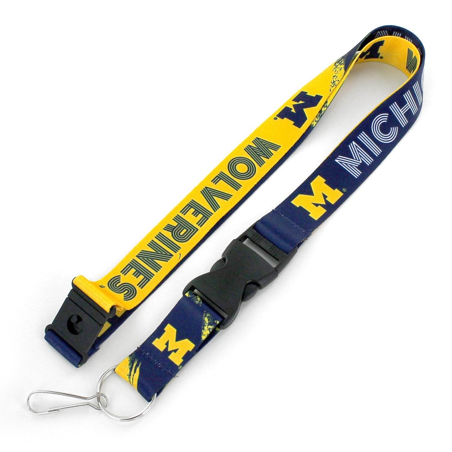 Michigan Wolverines Lanyard Crossfade Design Two Sided - ToylandEU