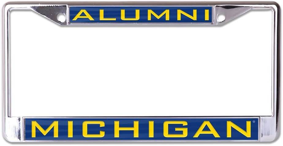 Michigan Wolverines License Plate Frame Inlaid Alumni - ToylandEU