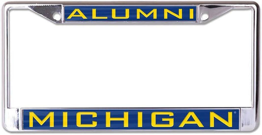 Michigan Wolverines License Plate Frame Inlaid Alumni - ToylandEU