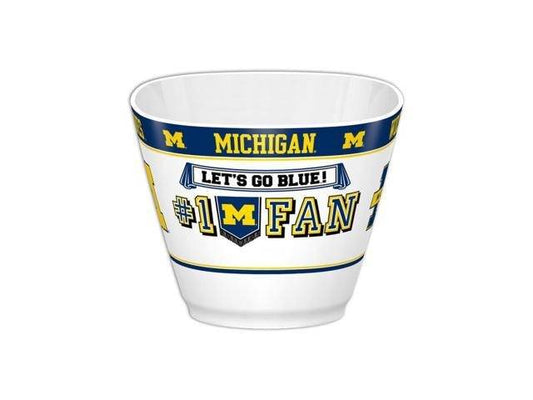 Michigan Wolverines Party Bowl MVP Collectible Dish - ToylandEU