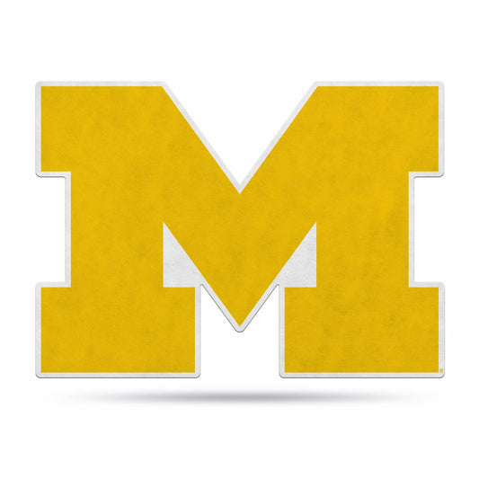 Michigan Wolverines Pennant Shape Cut Logo Felt Banner - ToylandEU