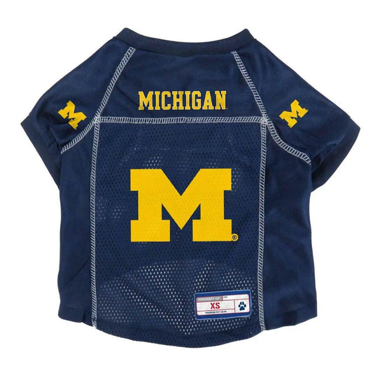  Michigan Wolverines Pet Jersey XS Full Color Team Graphics -  ToylandEU™