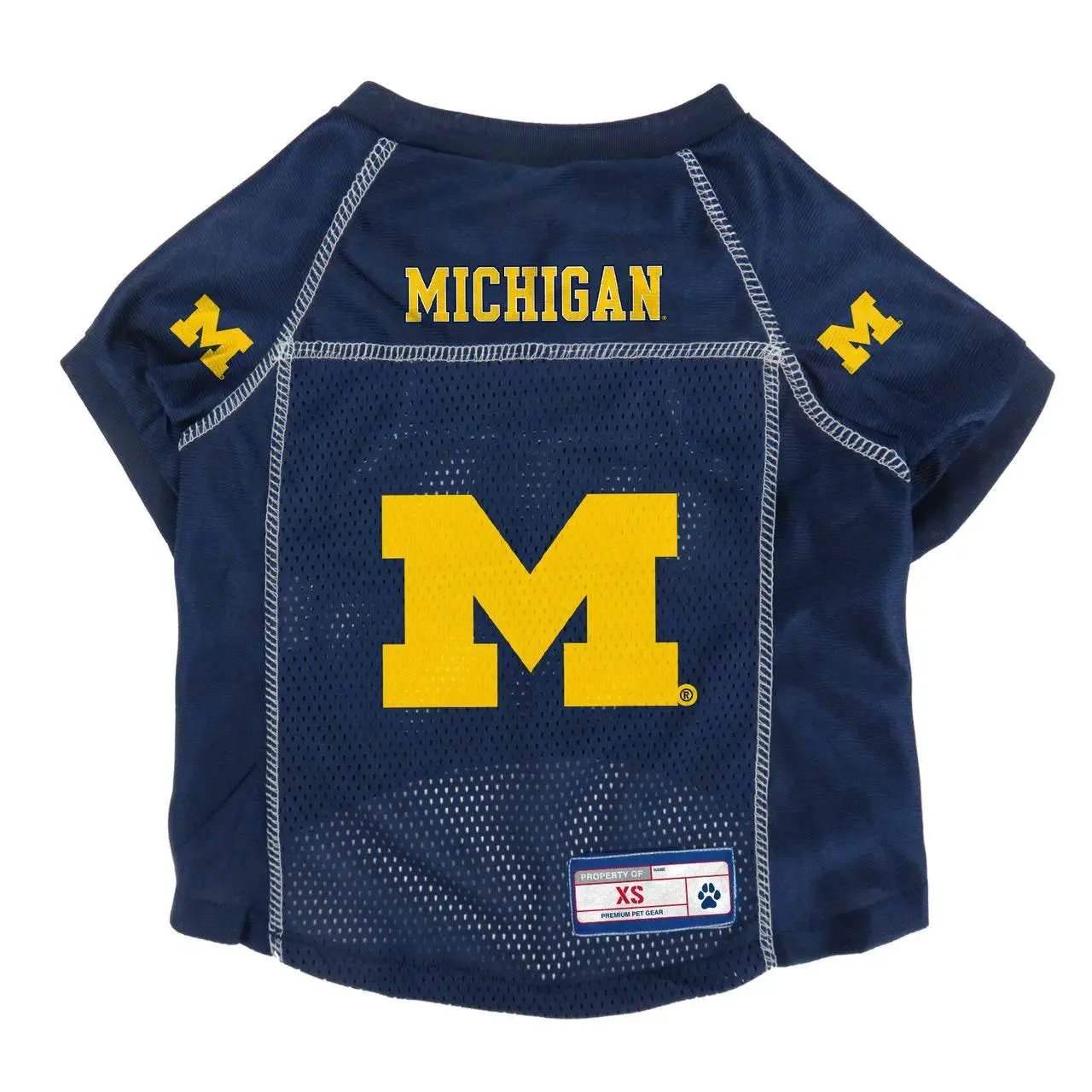  Michigan Wolverines Pet Jersey XS Full Color Team Graphics -  ToylandEU™