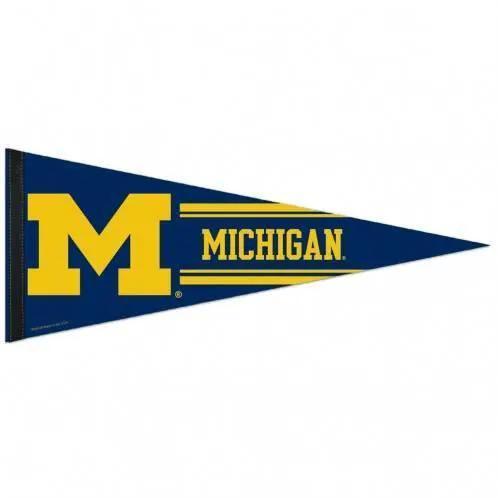  Michigan Wolverines Premium 12x30 Felt Pennant Style -  ToylandEU™