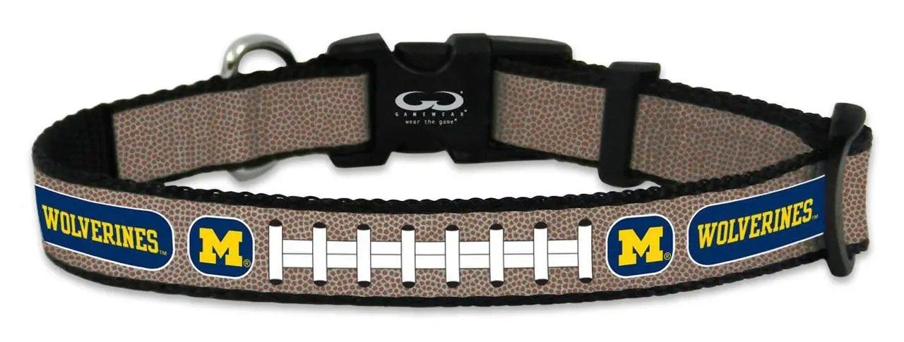  Michigan Wolverines Reflective Football Pet Collar Gamewear -  ToylandEU™
