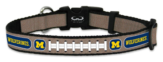Michigan Wolverines Reflective Football Pet Collar Gamewear - ToylandEU