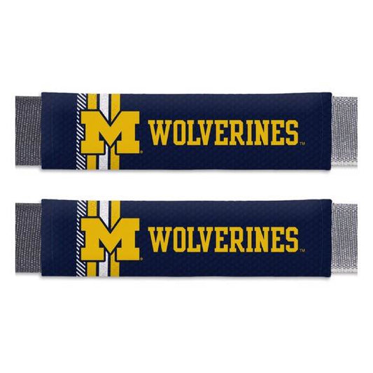 Michigan Wolverines Seat Belt Pad Set Team Color Rally - ToylandEU