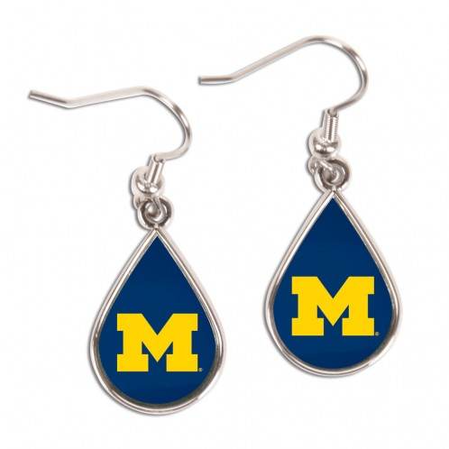 Michigan Wolverines Tear Drop Earrings Special Order - ToylandEU