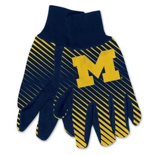 Michigan Wolverines Two Tone Gloves for Adult Size Warm -  ToylandEU™