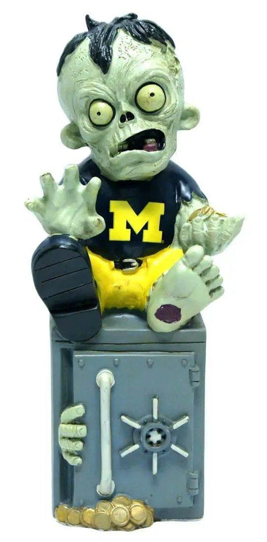  Michigan Wolverines Zombie Figurine Bank Resin Hand Painted -  ToylandEU™