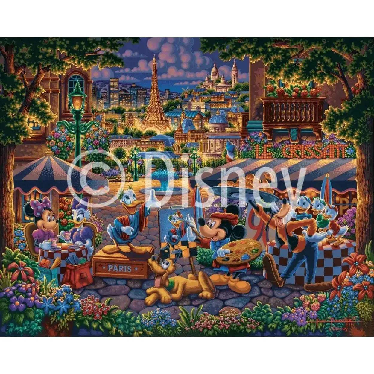 Disney Mickey Paris Puzzle 500 Piece Jigsaw Dowdle - ToylandEU