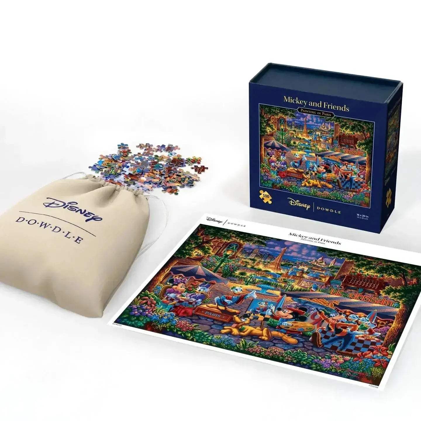 Disney Mickey Paris Puzzle 500 Piece Jigsaw Dowdle - ToylandEU