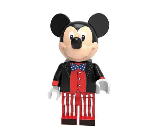 Mickey Mouse Patriotic Figure Collectible, Limited Edition, ABS Plastic Construction - ToylandEU