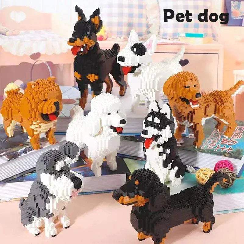 Micro Building Blocks Build Your Own Pet Animal Toy - ToylandEU