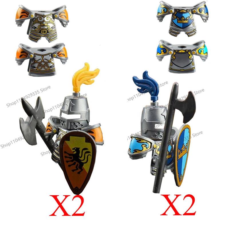 Micro Building Blocks | Medieval Knight Figures | Toylandeu™