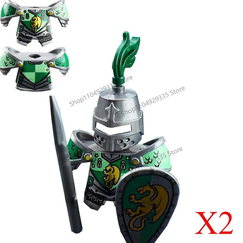 Micro Building Blocks | Medieval Knight Figures | Toylandeu™