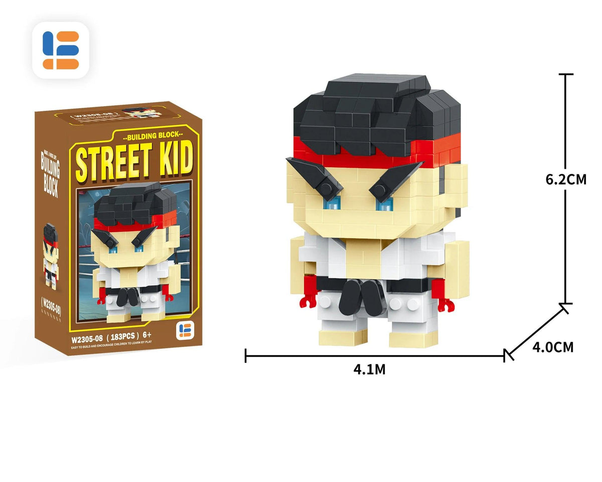 Micro Building Blocks | Street Fighter Models | Toylandeu™