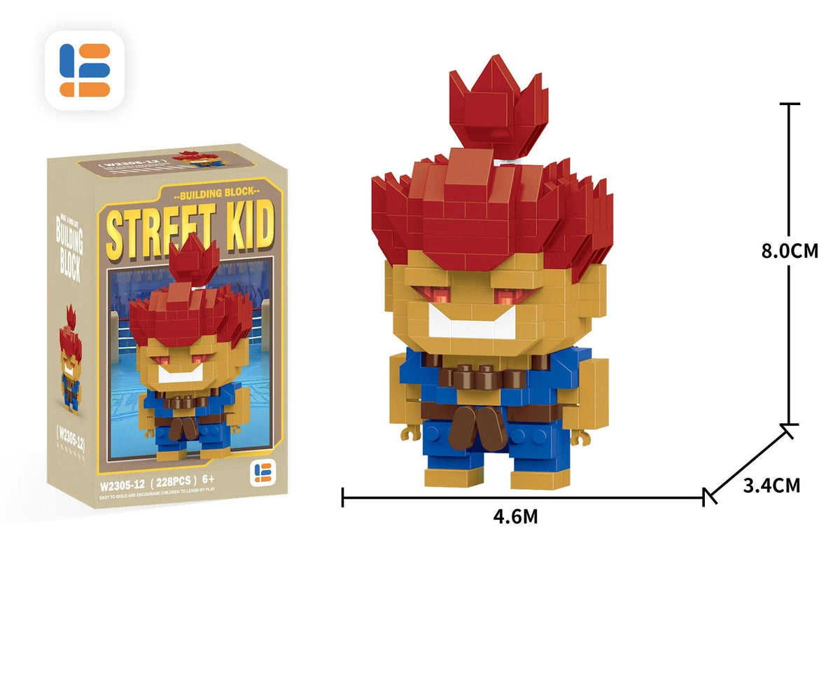 Micro Building Blocks | Street Fighter Models | Toylandeu™