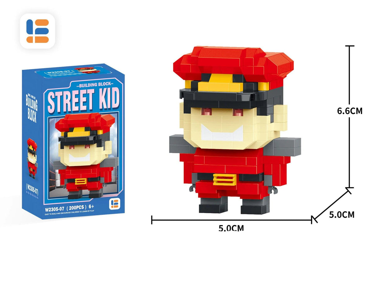 Micro Building Blocks | Street Fighter Models | Toylandeu™