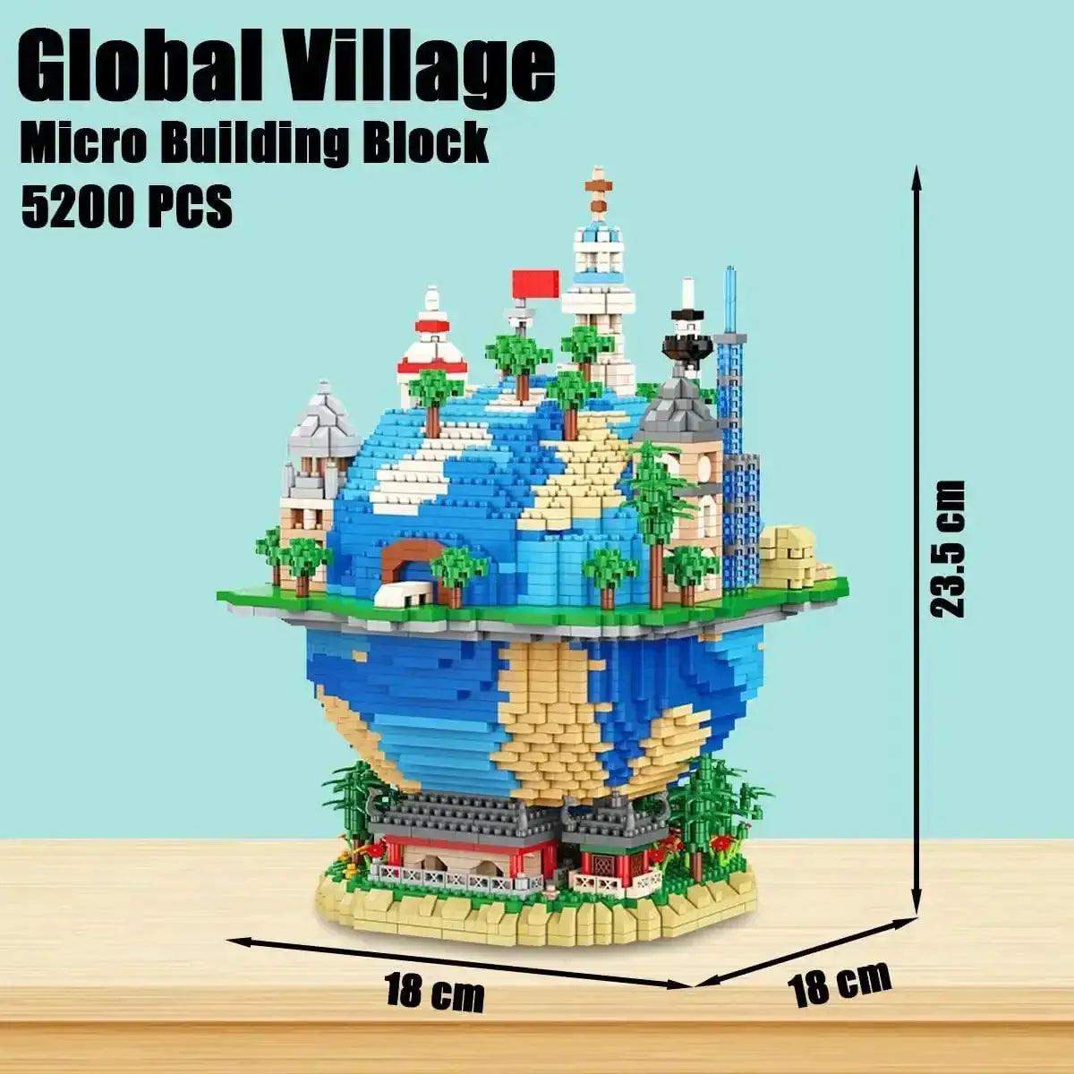  Micro Building Blocks Village Architecture Set 6000 Pieces -  ToylandEU™