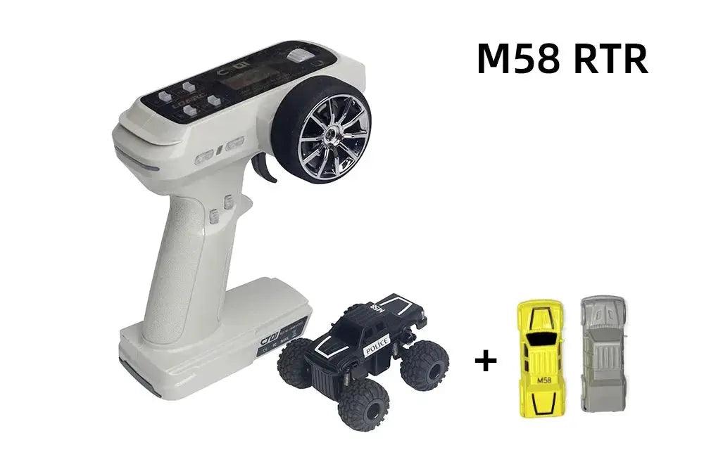  Micro Monster Truck RC Car Desktop Mini 1to58 RTR -  ToylandEU™