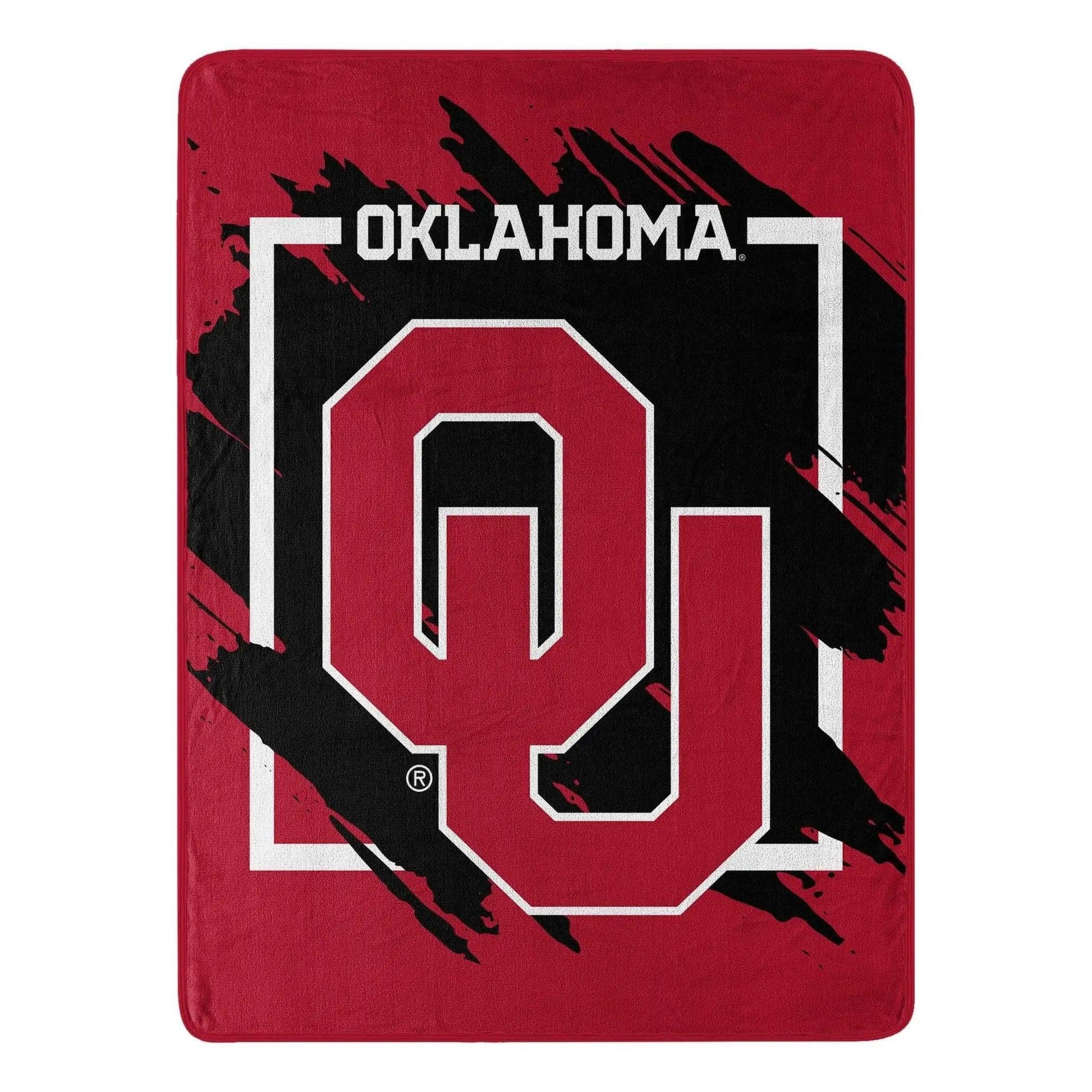  Oklahoma Sooners Micro Raschel Blanket 46x60 Dimensional -  ToylandEU™