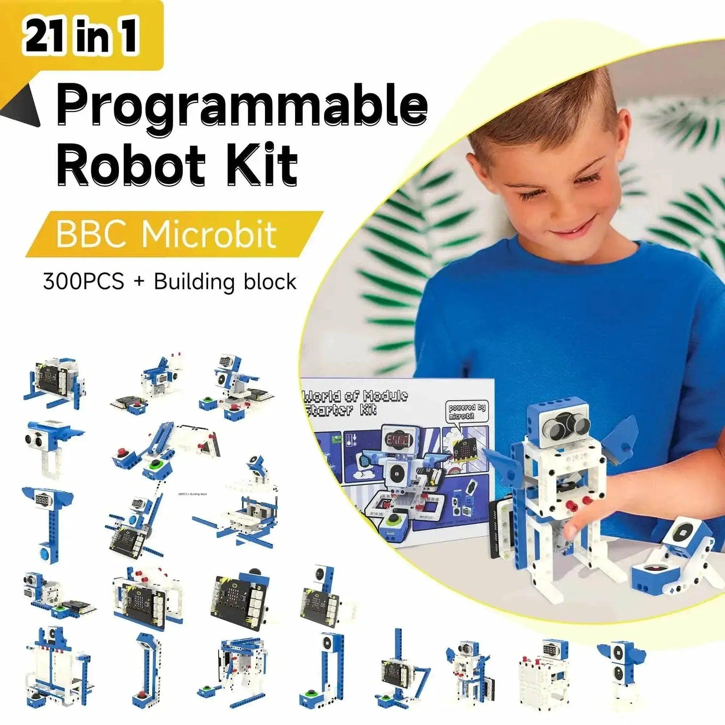  Micro:bit V2 Robotics Kit - Educational DIY Tech Toy for Kids with  -  ToylandEU™