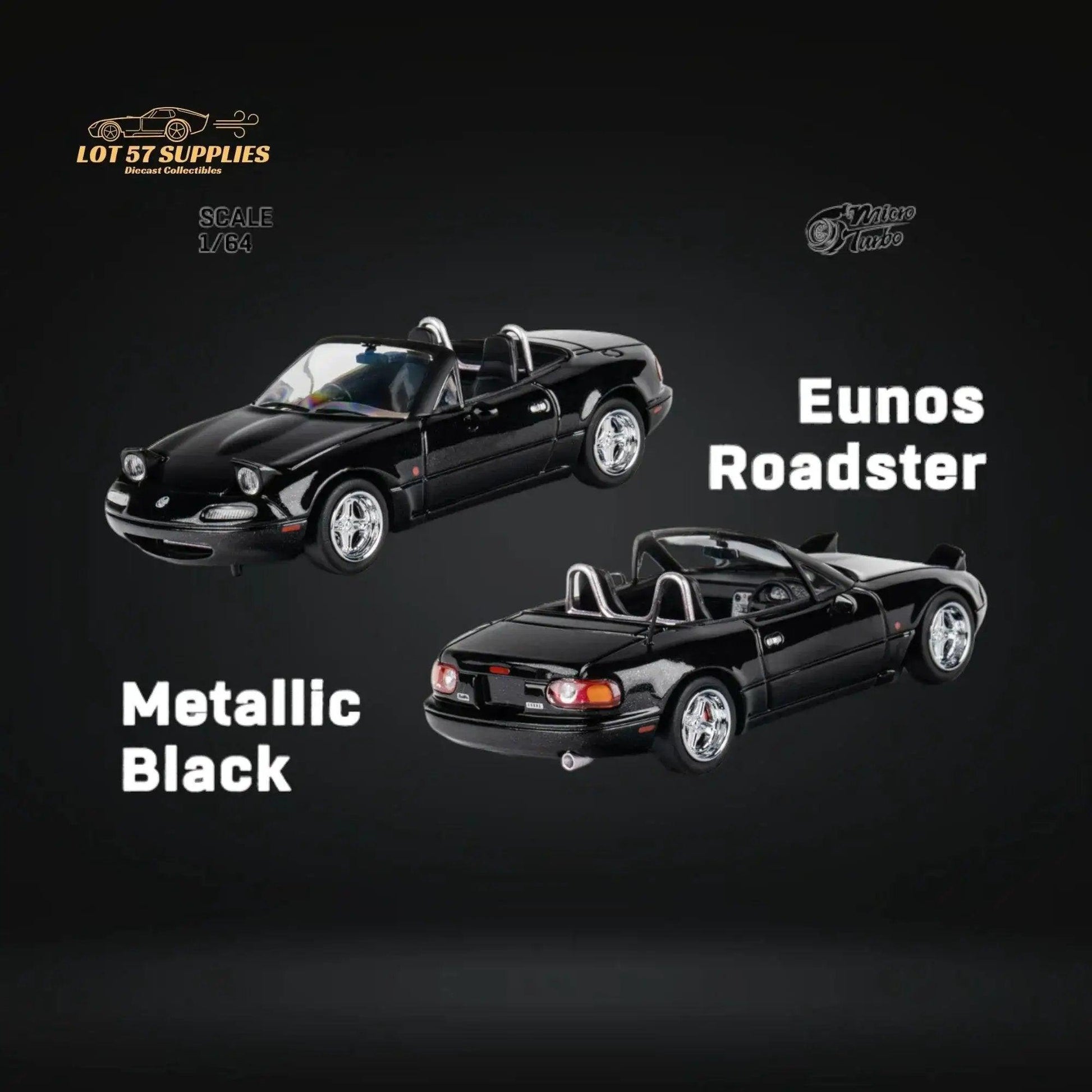  MicroTurbo Eunos Roadster MX-5 1:64 Diecast Limited -  ToylandEU™