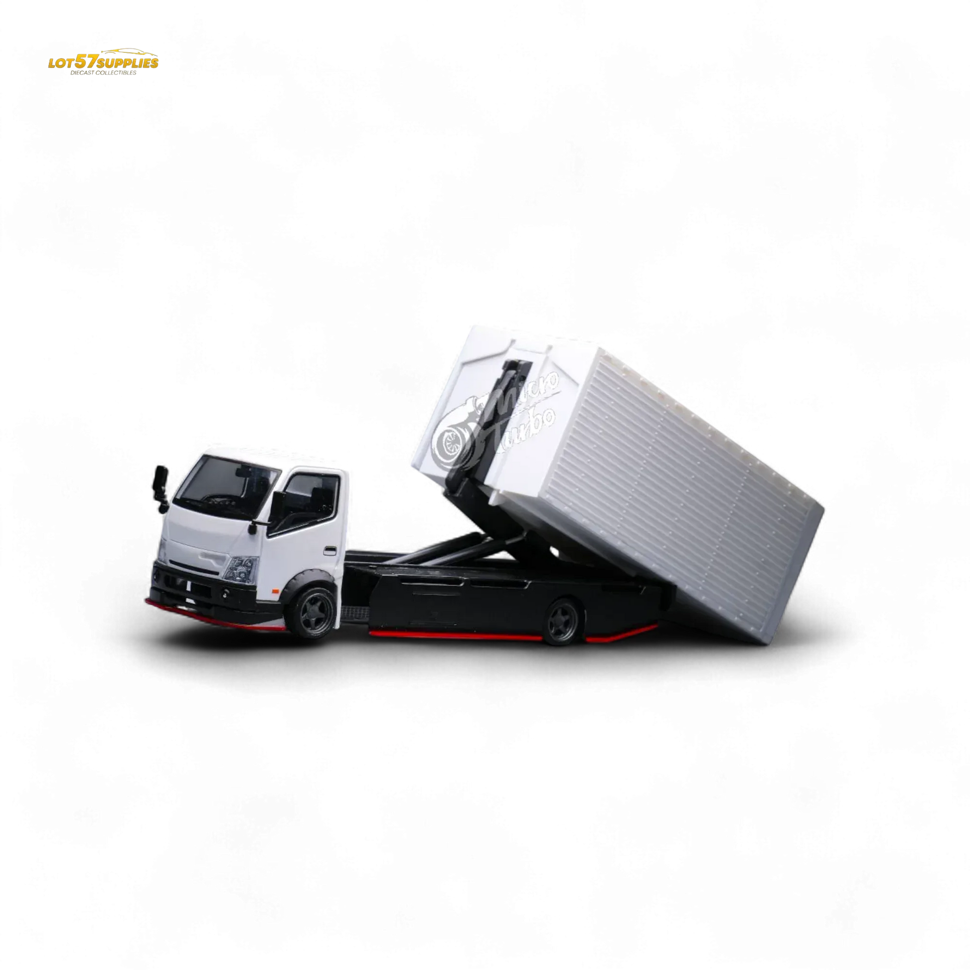 MicroTurbo HINO 300 Custom Wing Truck Limited to 1,000 Pcs & Stickers Included 1:64 - ToylandEU
