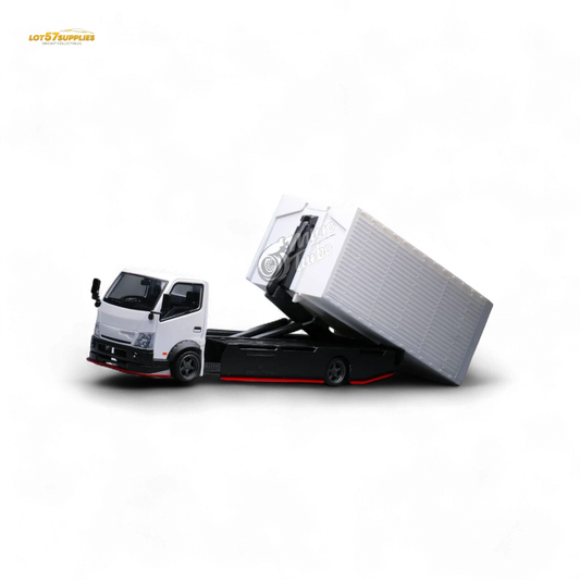  MicroTurbo Hino 300 Custom Wing Truck 1:64 -  ToylandEU™