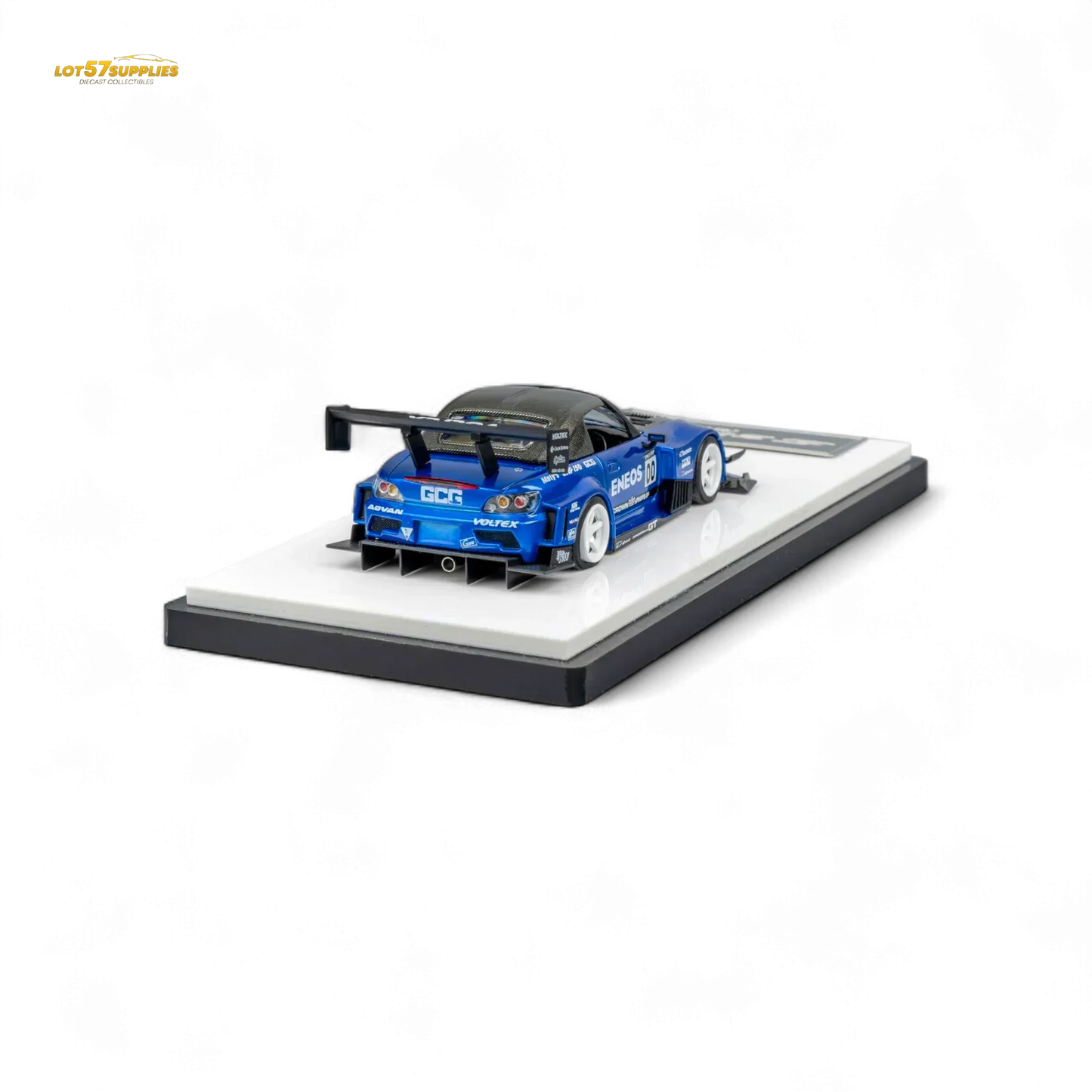 MicroTurbo Honda S2000 ENEOS #00 TOP FUEL - Candy Blue 1:64 - ToylandEU