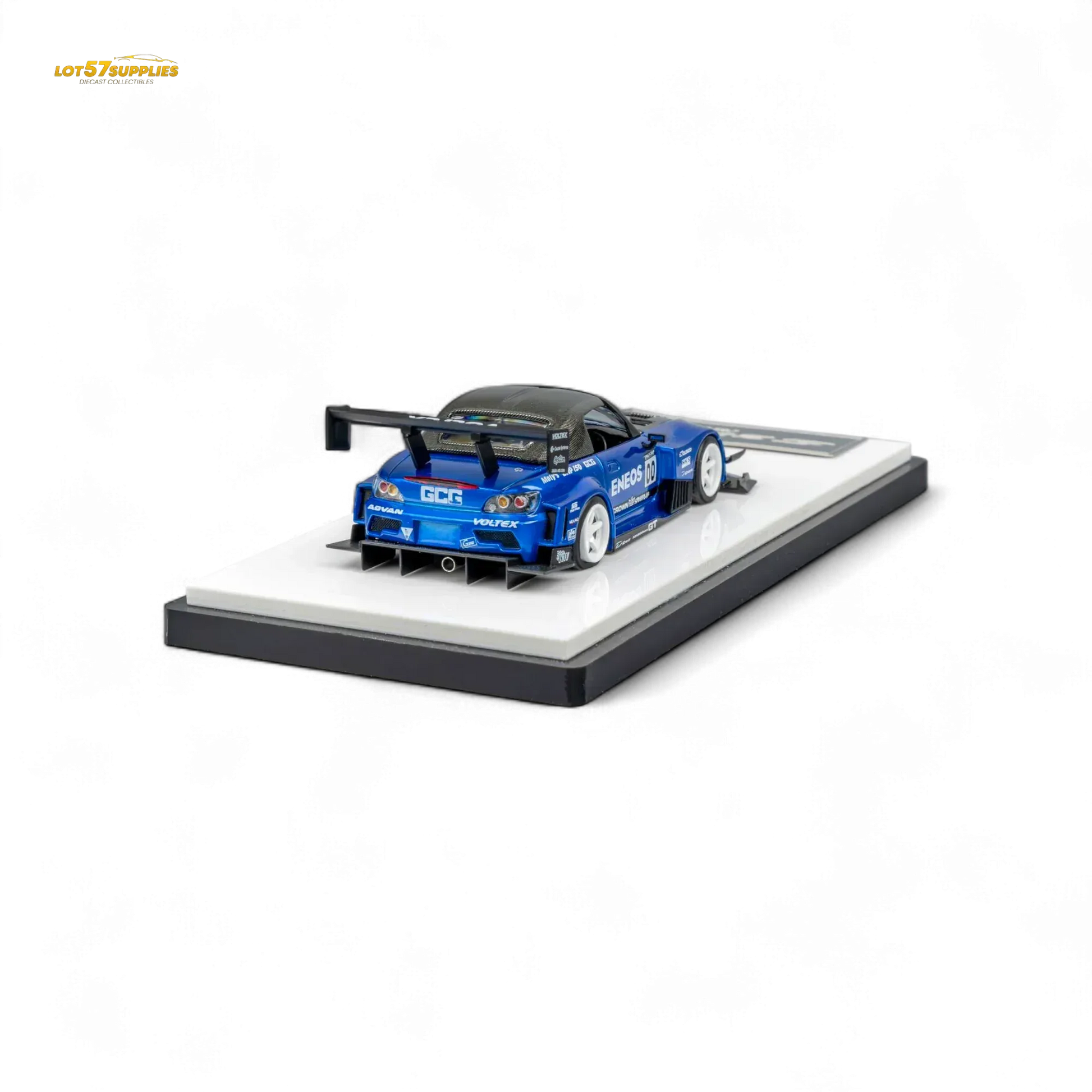 MicroTurbo Honda S2000 ENEOS #00 TOP FUEL - Candy Blue 1:64 - ToylandEU