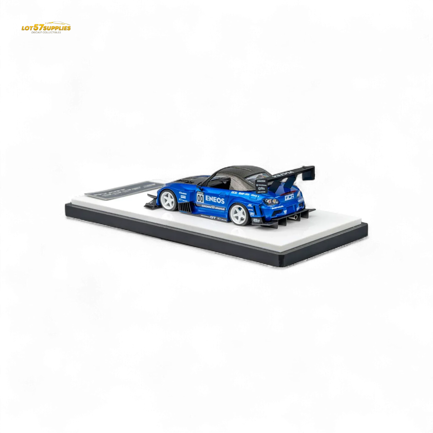 MicroTurbo Honda S2000 ENEOS #00 TOP FUEL - Candy Blue 1:64 - ToylandEU