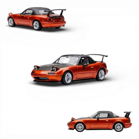  MicroTurbo Mazda Miata MX-5 1:64 Diecast Limited -  ToylandEU™