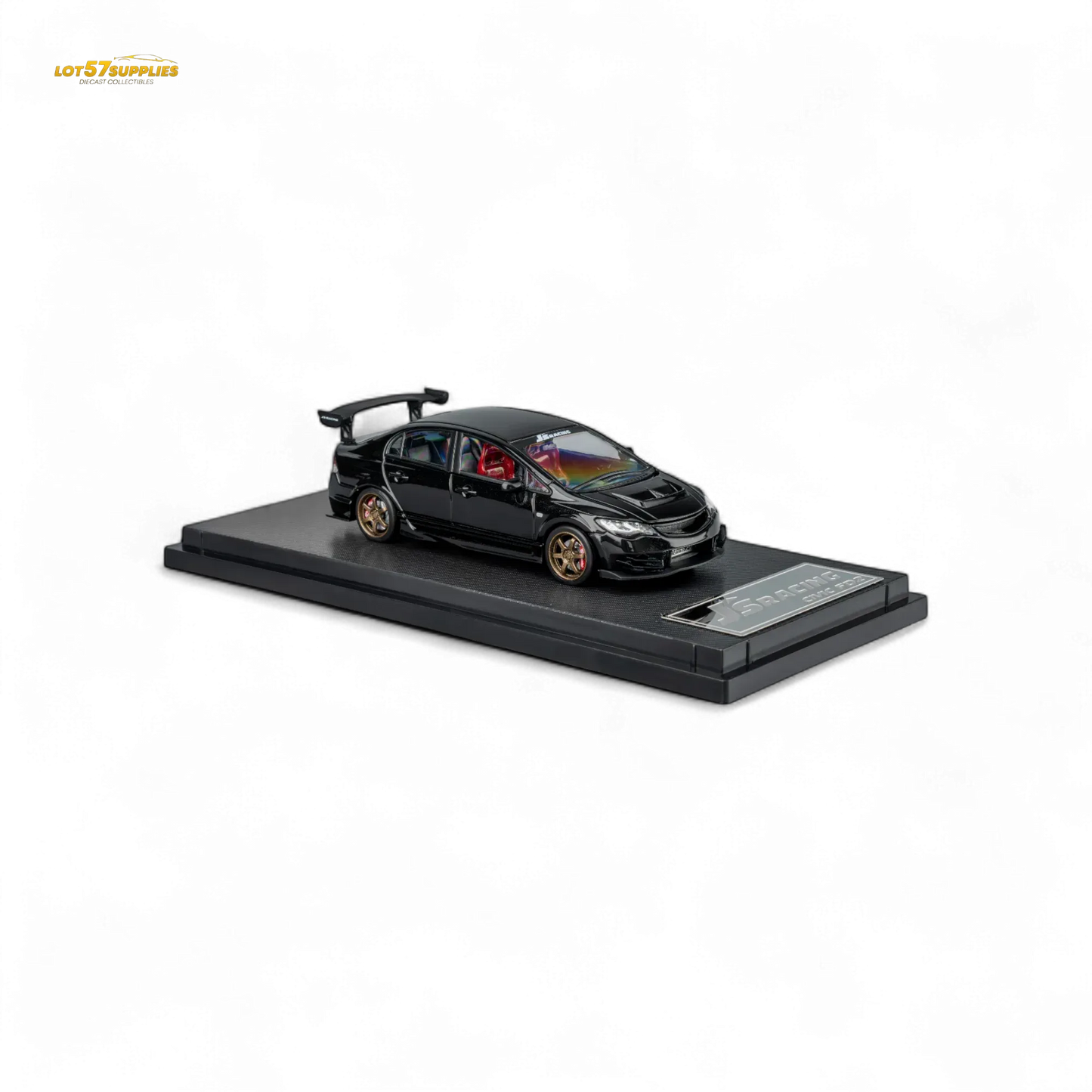 Microturbo FD2 J'S Racing Metallic Black 1:64 - ToylandEU