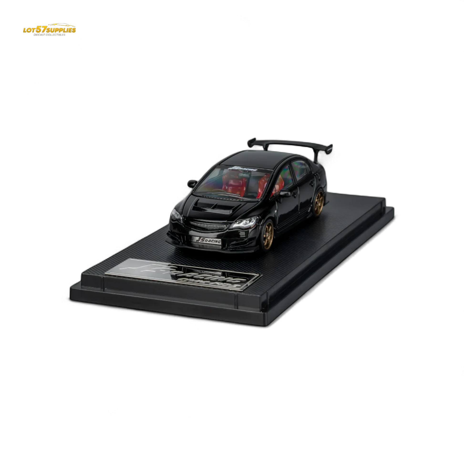Microturbo FD2 J'S Racing Metallic Black 1:64 - ToylandEU
