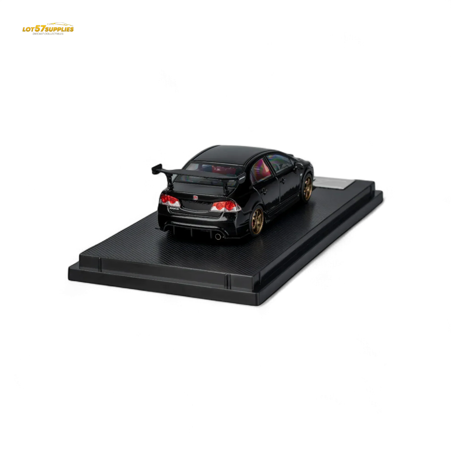 Microturbo FD2 J'S Racing Metallic Black 1:64 - ToylandEU