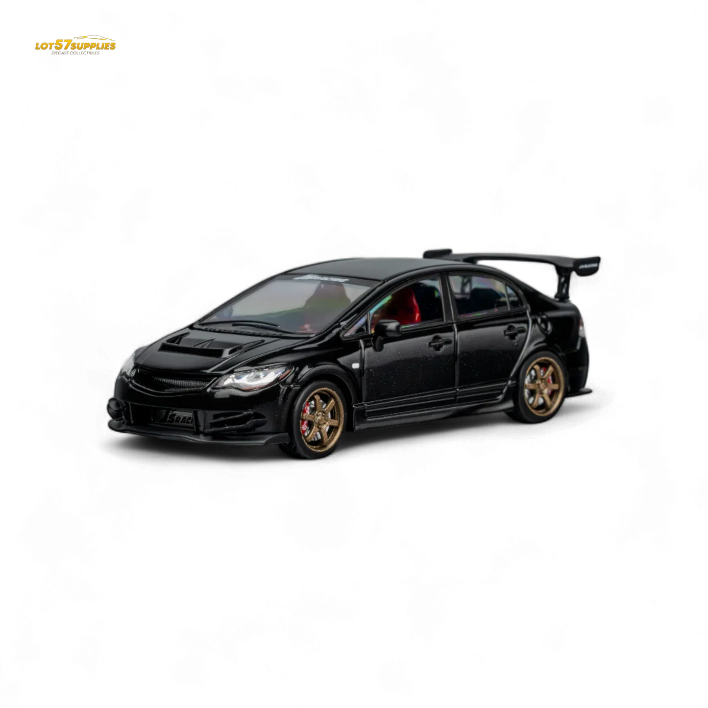 Microturbo FD2 J'S Racing Metallic Black 1:64 - ToylandEU