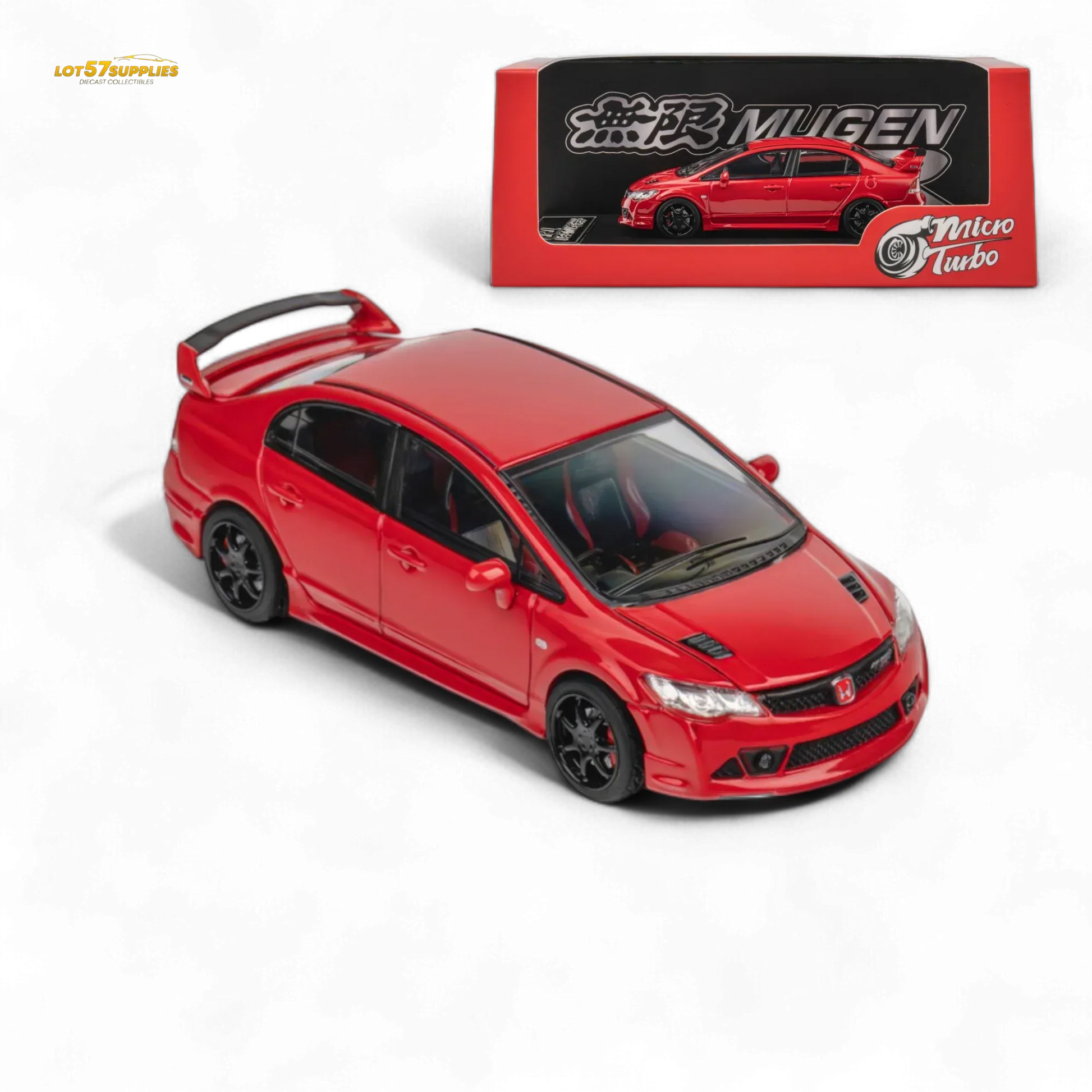 Microturbo FD2 MUGEN RR Custom - Red 1/64 - ToylandEU