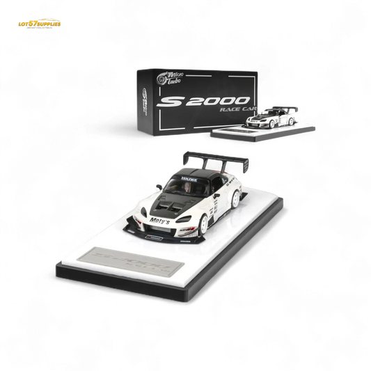  Microturbo Honda S2000 Metallic White 1:64 -  ToylandEU™