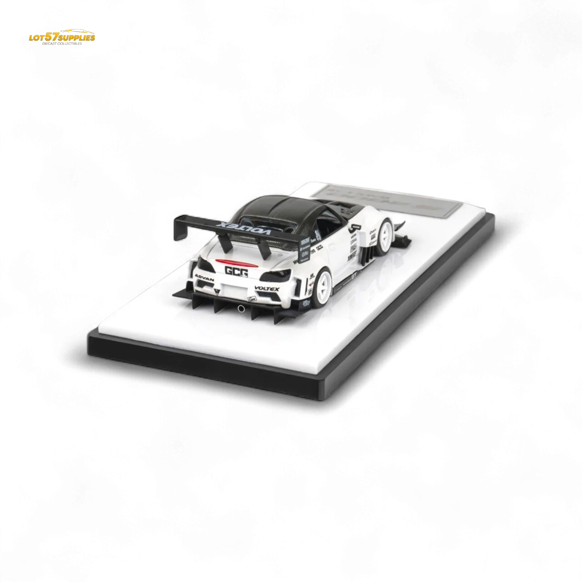 Microturbo Custom S2000 - Metallic White TOP FUEL 1:64 - ToylandEU