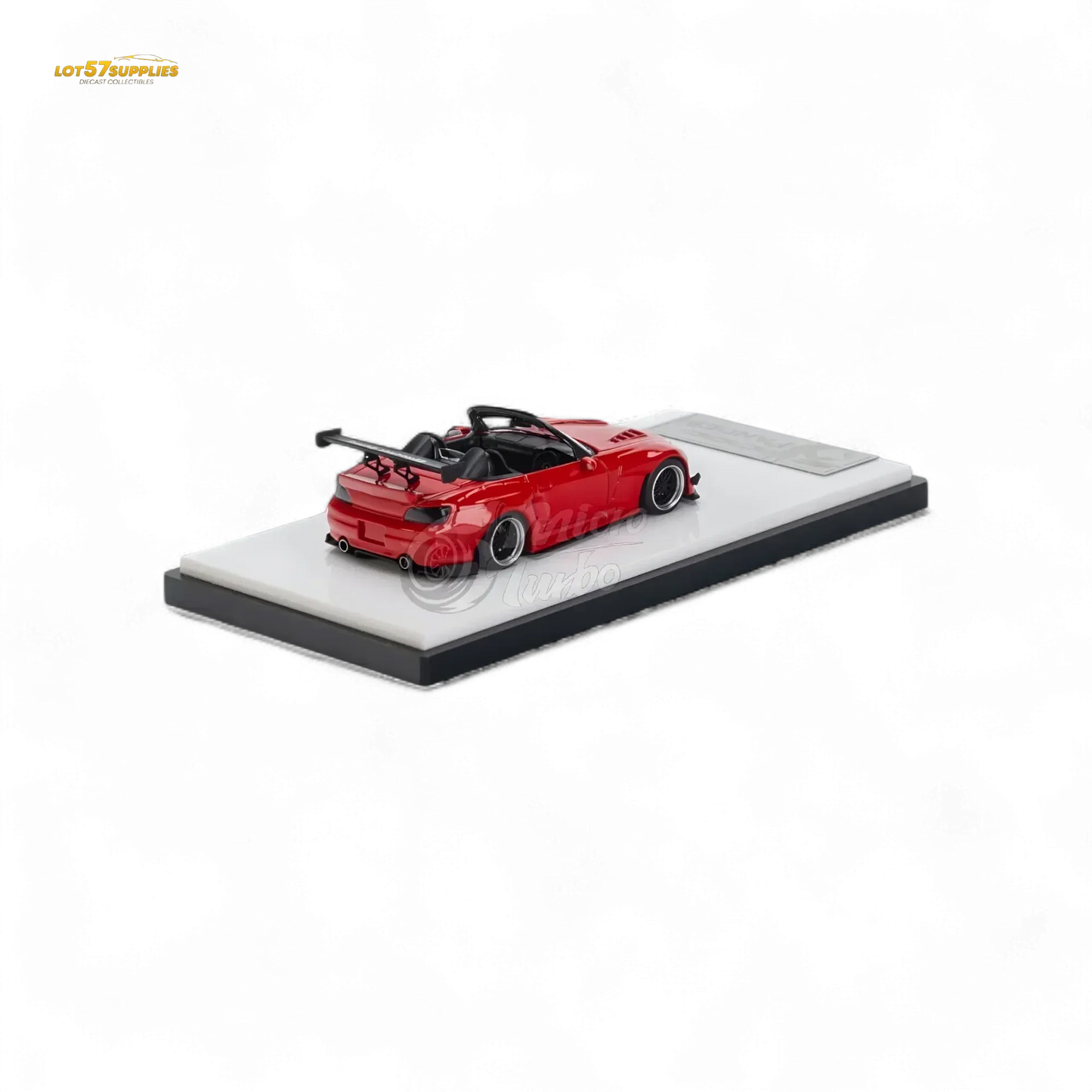 Microturbo Honda S2000 Roadster Pandem Rocket Bunny Aero Kit in Red 1:64 - ToylandEU