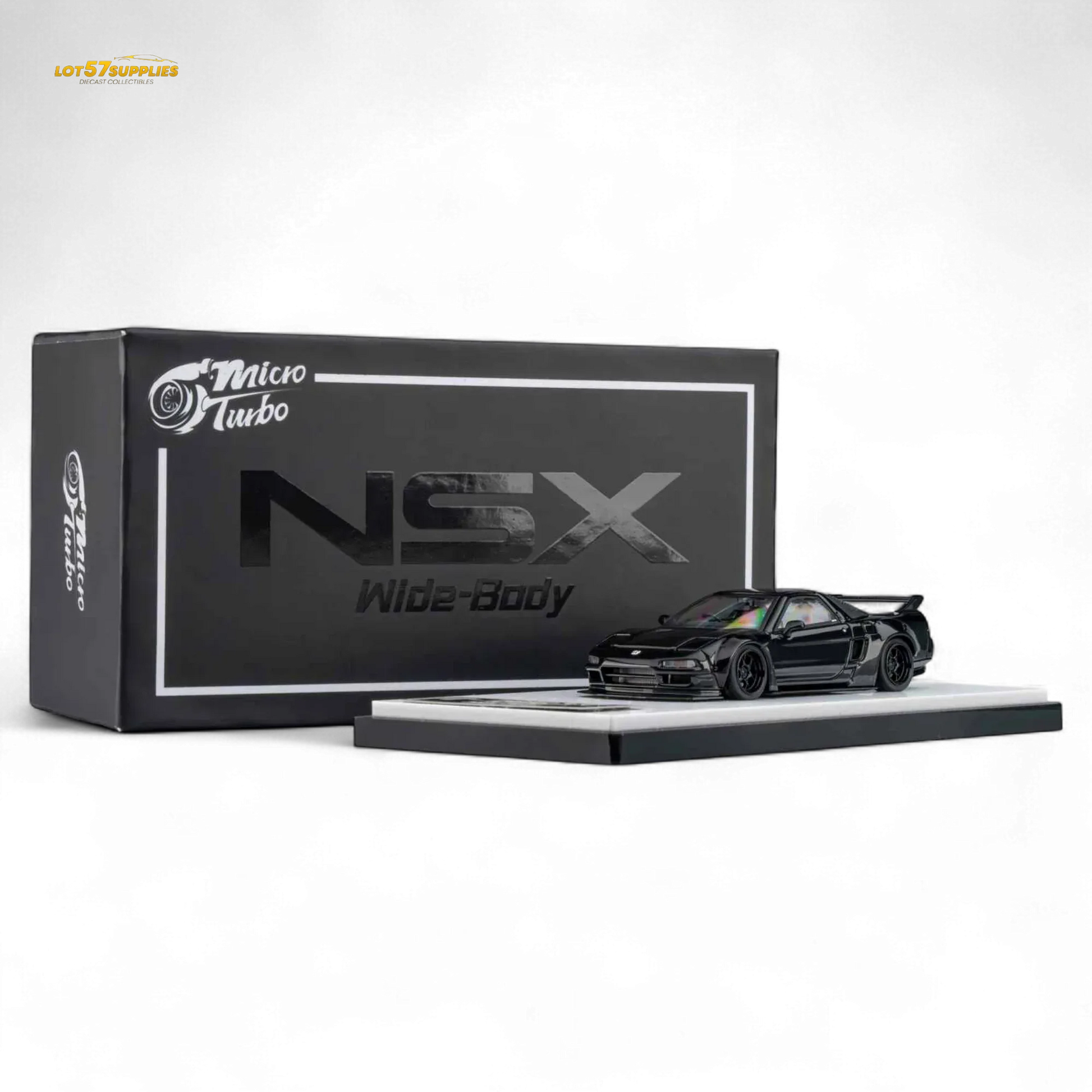 Microturbo NSX-R WideBody - Gloss Black 1:64 - ToylandEU