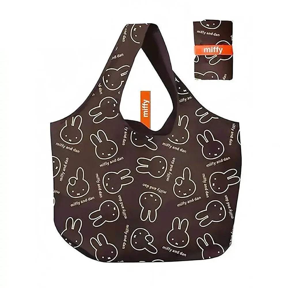 Miffy Kawaii Foldable Shopping Tote Bag High Capacity - ToylandEU